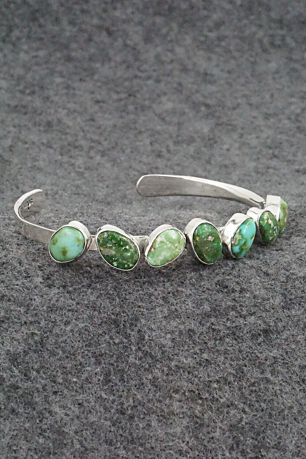 Turquoise & Sterling Silver Bracelet - Samuel Yellowhair