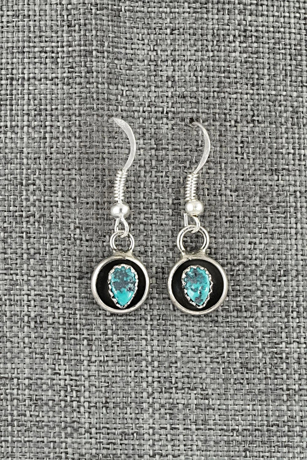 Turquoise & Sterling Silver Squash Blossom Set - Phil Garcia