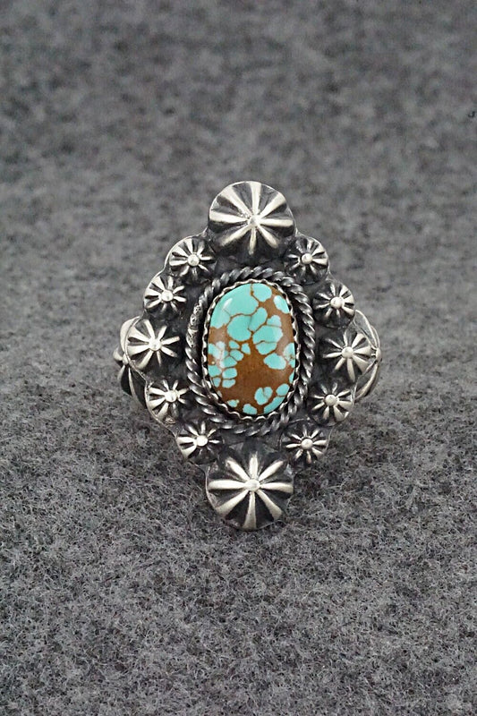 Turquoise & Sterling Silver Ring - Andrew Gordon - 8