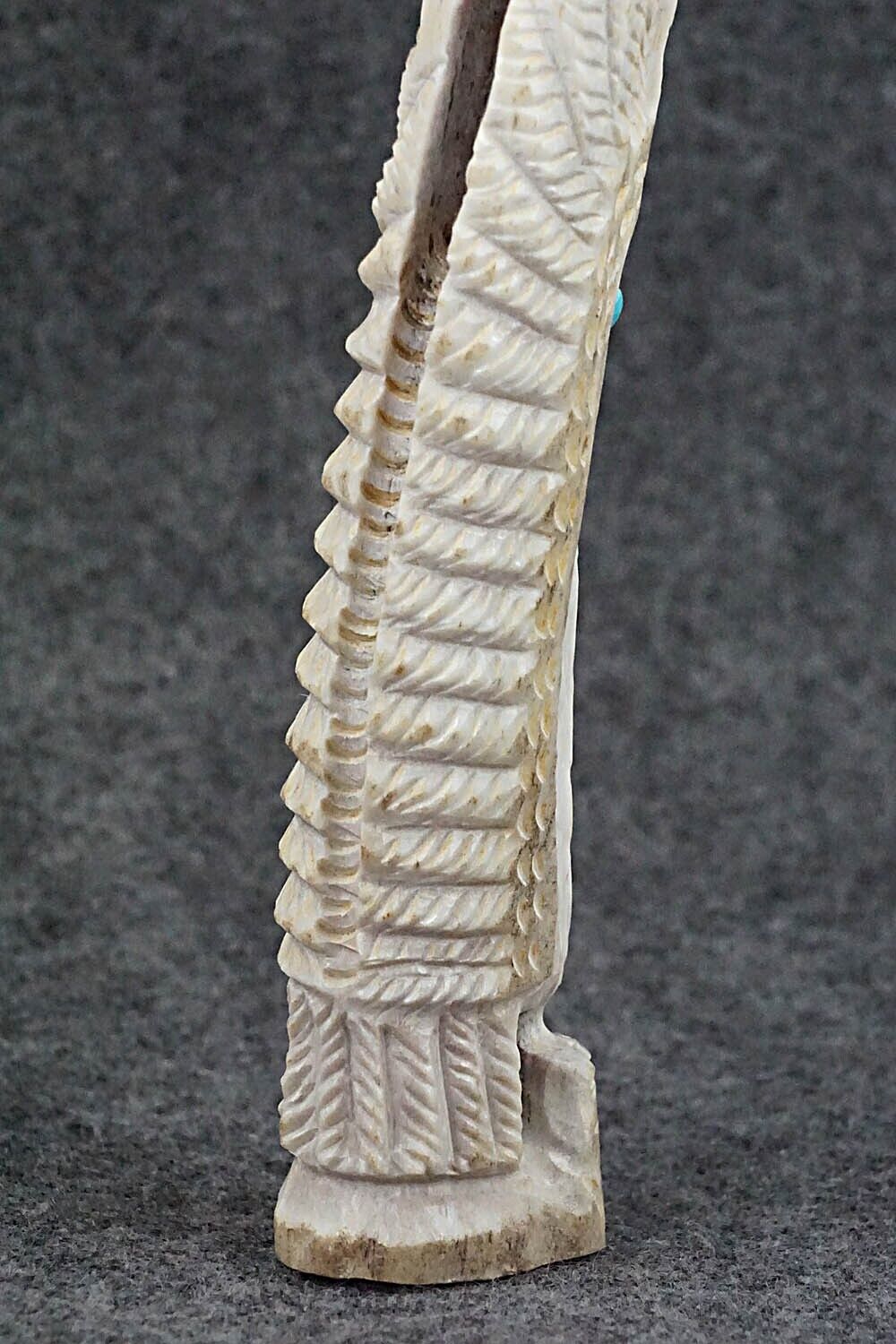 Eagle Zuni Fetish Carving - Garrick Weeka