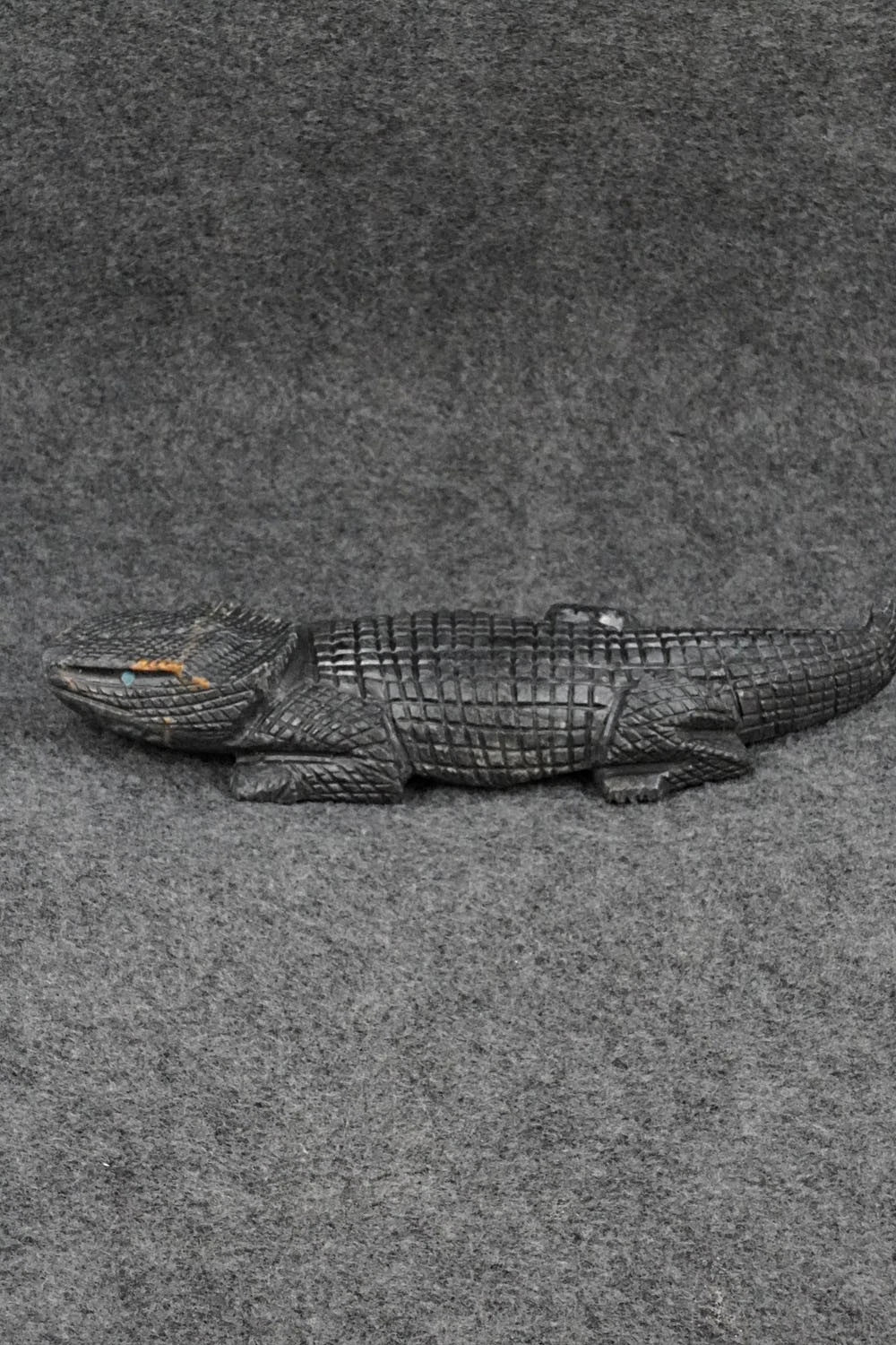 Horned Toad Zuni Fetish Carving - Tony Mackel