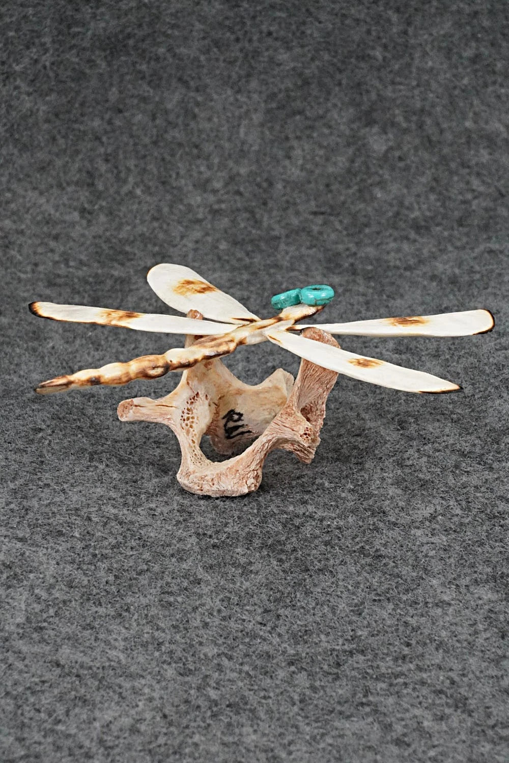 Dragonfly Zuni Fetish Carving - Ruben Najera