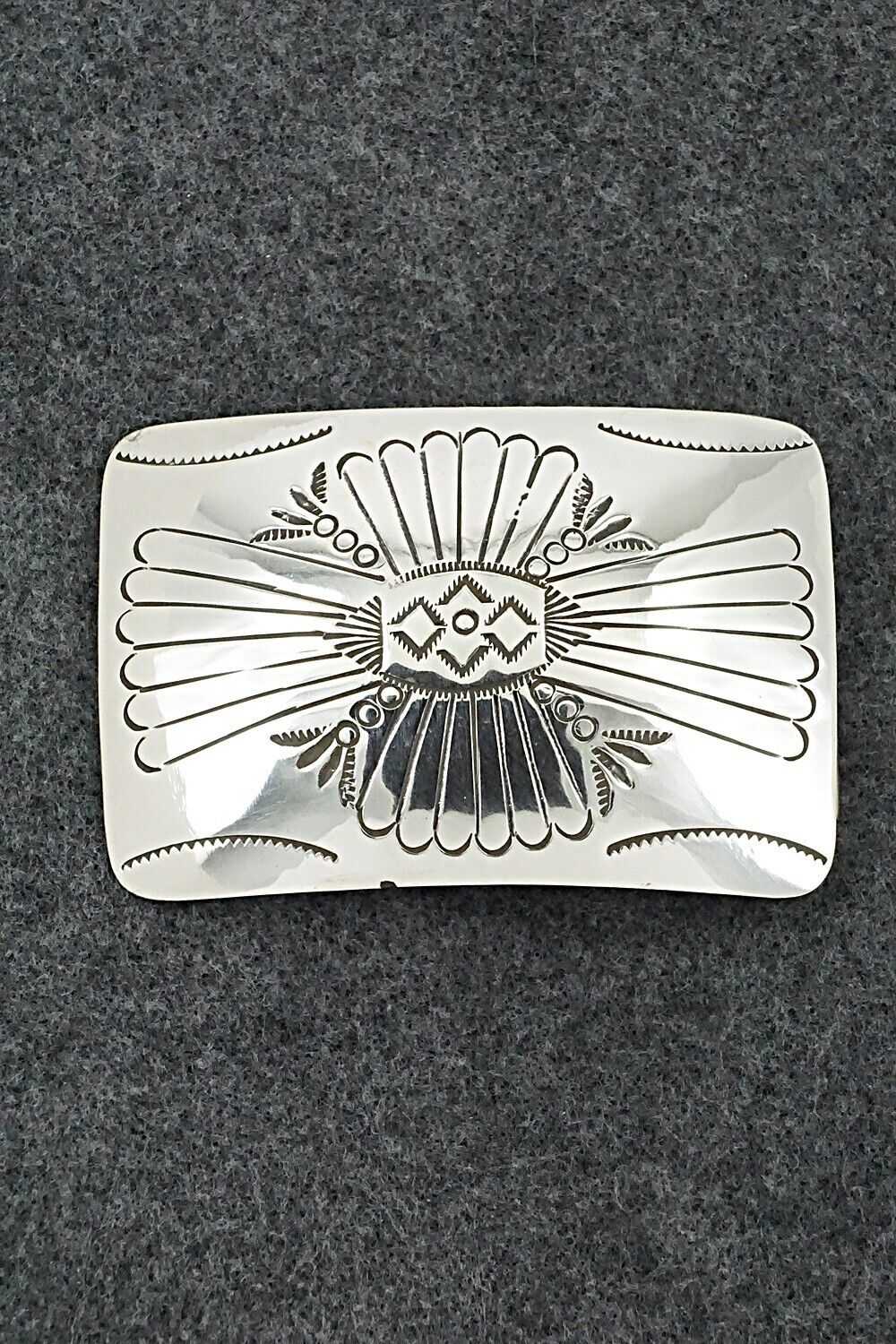 Sterling Silver Belt Buckle - Jolene Begay