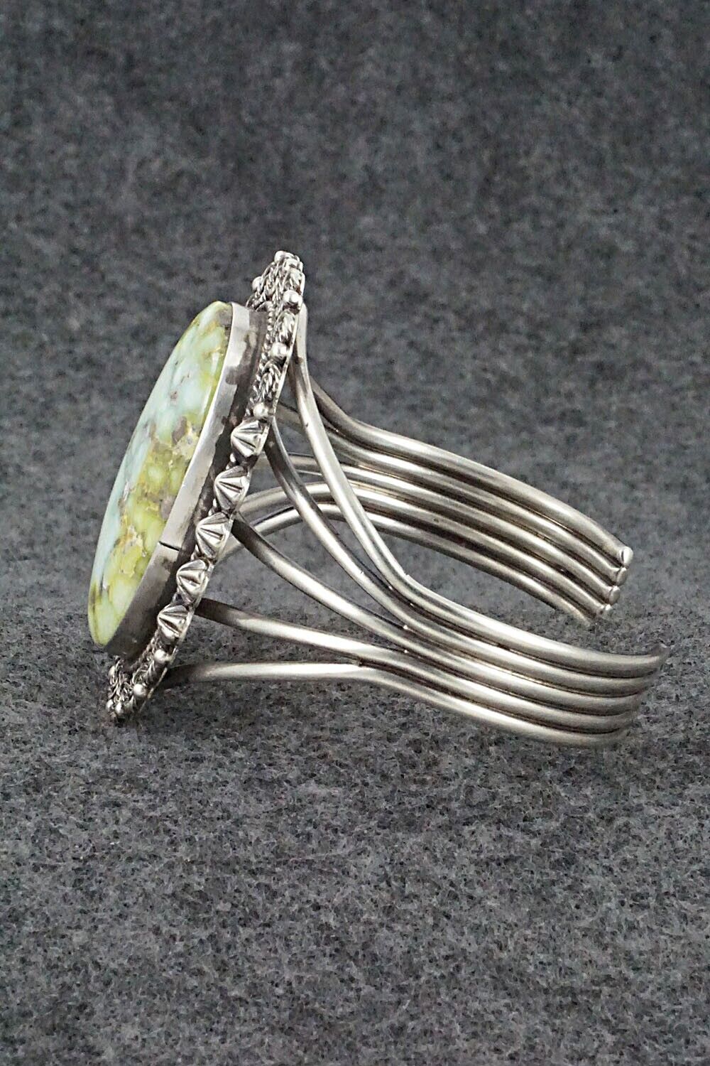 Turquoise & Sterling Silver Bracelet - Derrick Gordon