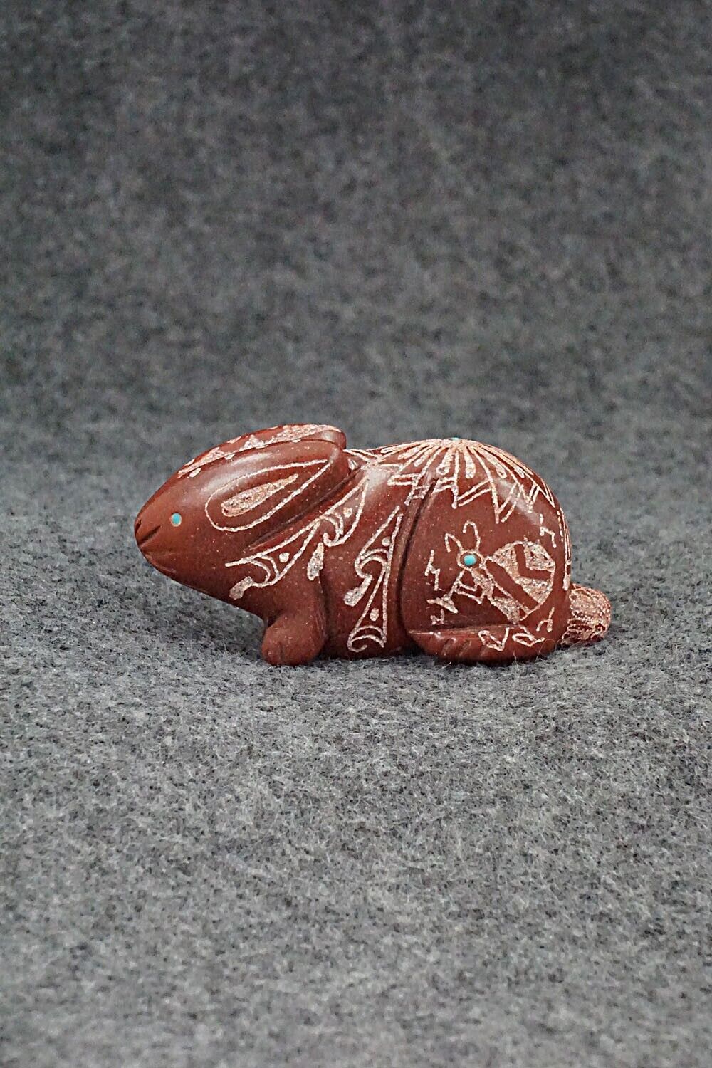 Rabbit Zuni Fetish Carving - Adrian Cachini