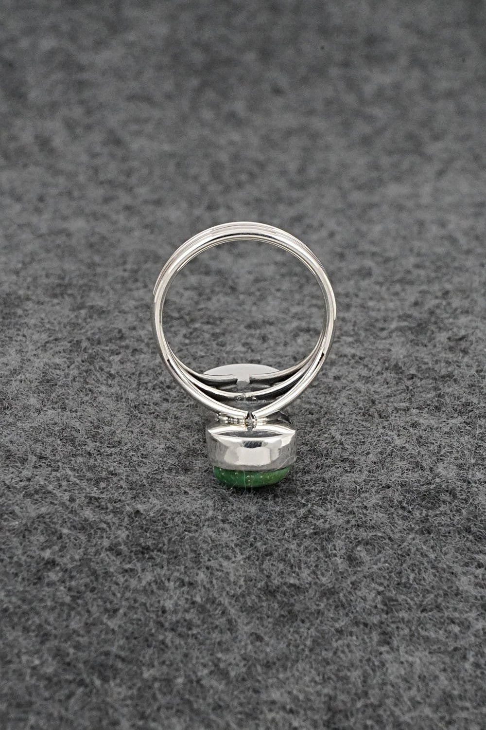 Turquoise & Sterling Silver Ring - Eugene Gruber - Size 7