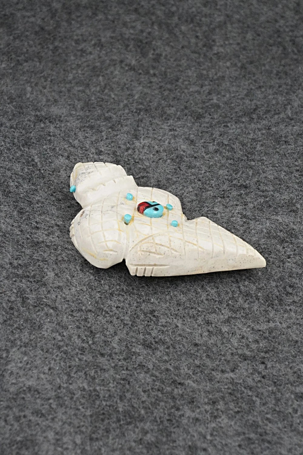 Horned Toad Zuni Fetish Carving - Danette Laate