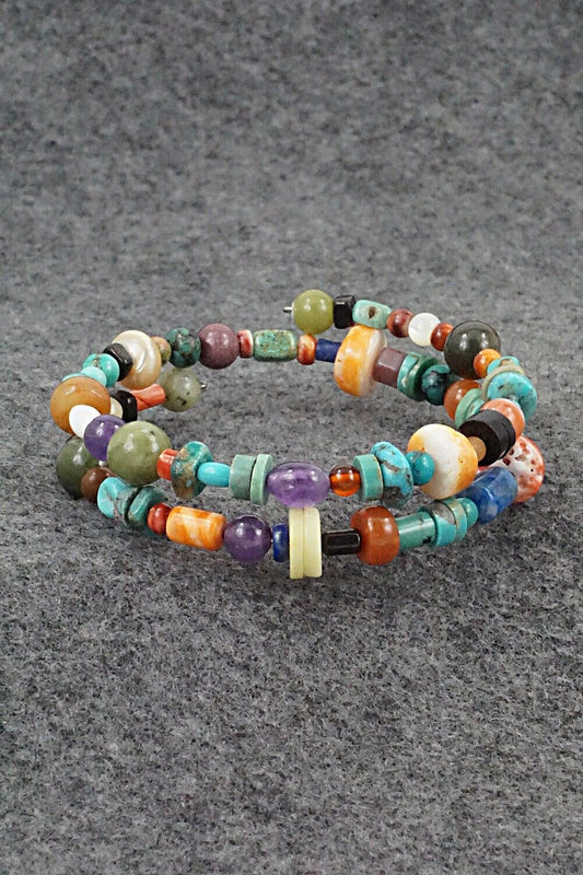 Multi-Stone Beaded Bracelet - Helen Tsosie