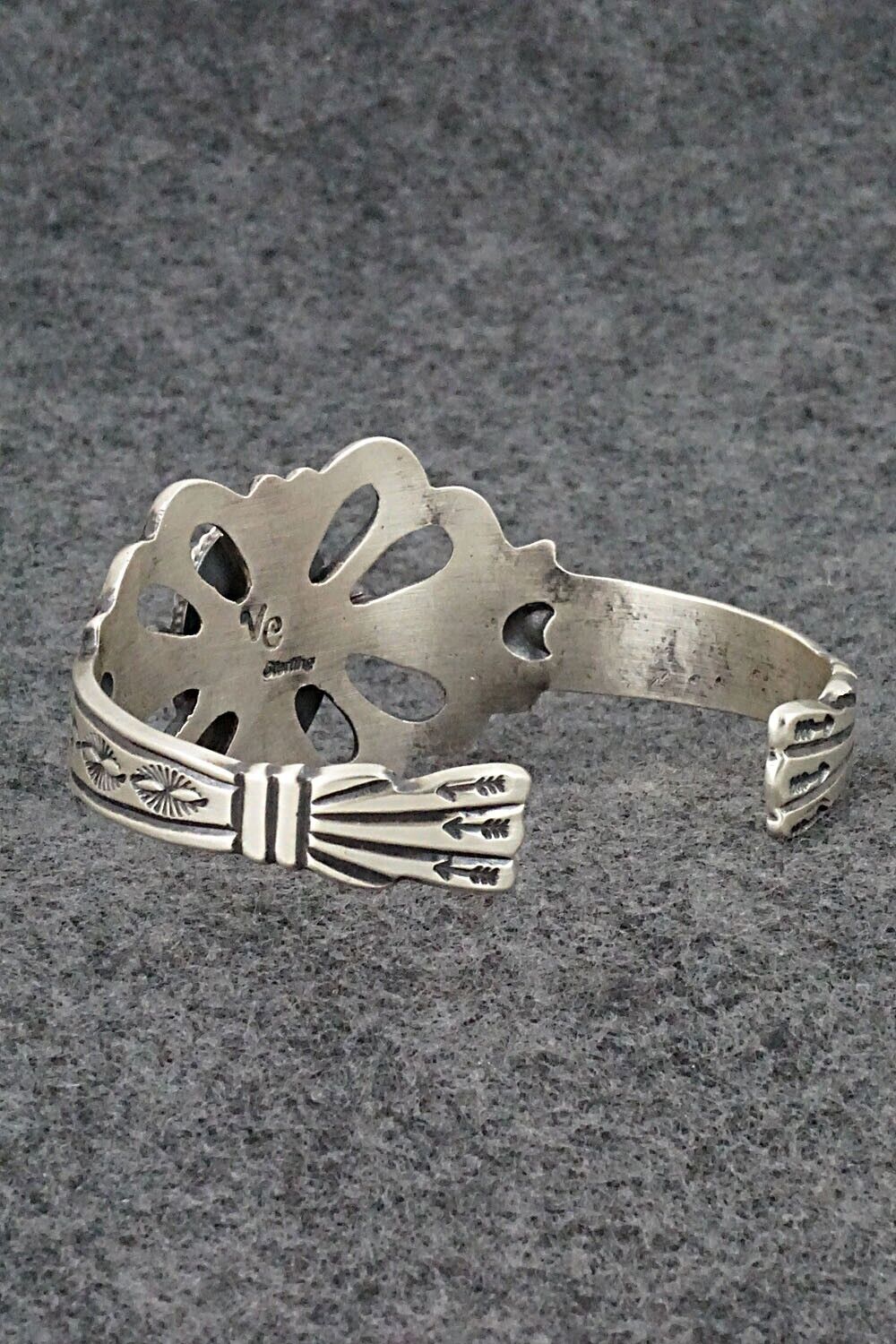Turquoise & Sterling Silver Bracelet - Valerie Cayatineto