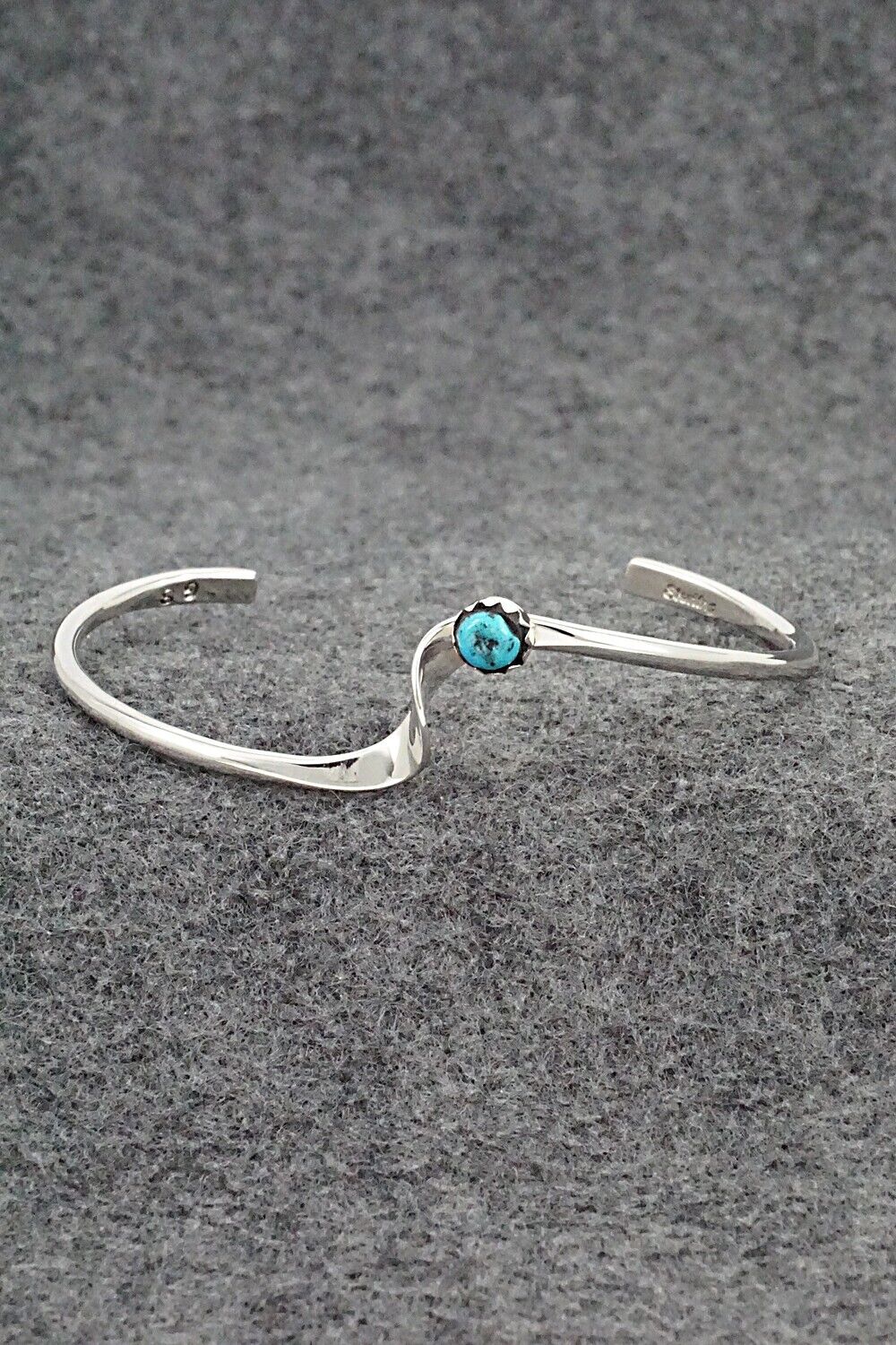 Turquoise & Sterling Silver Bracelet - Yolanda Skeets