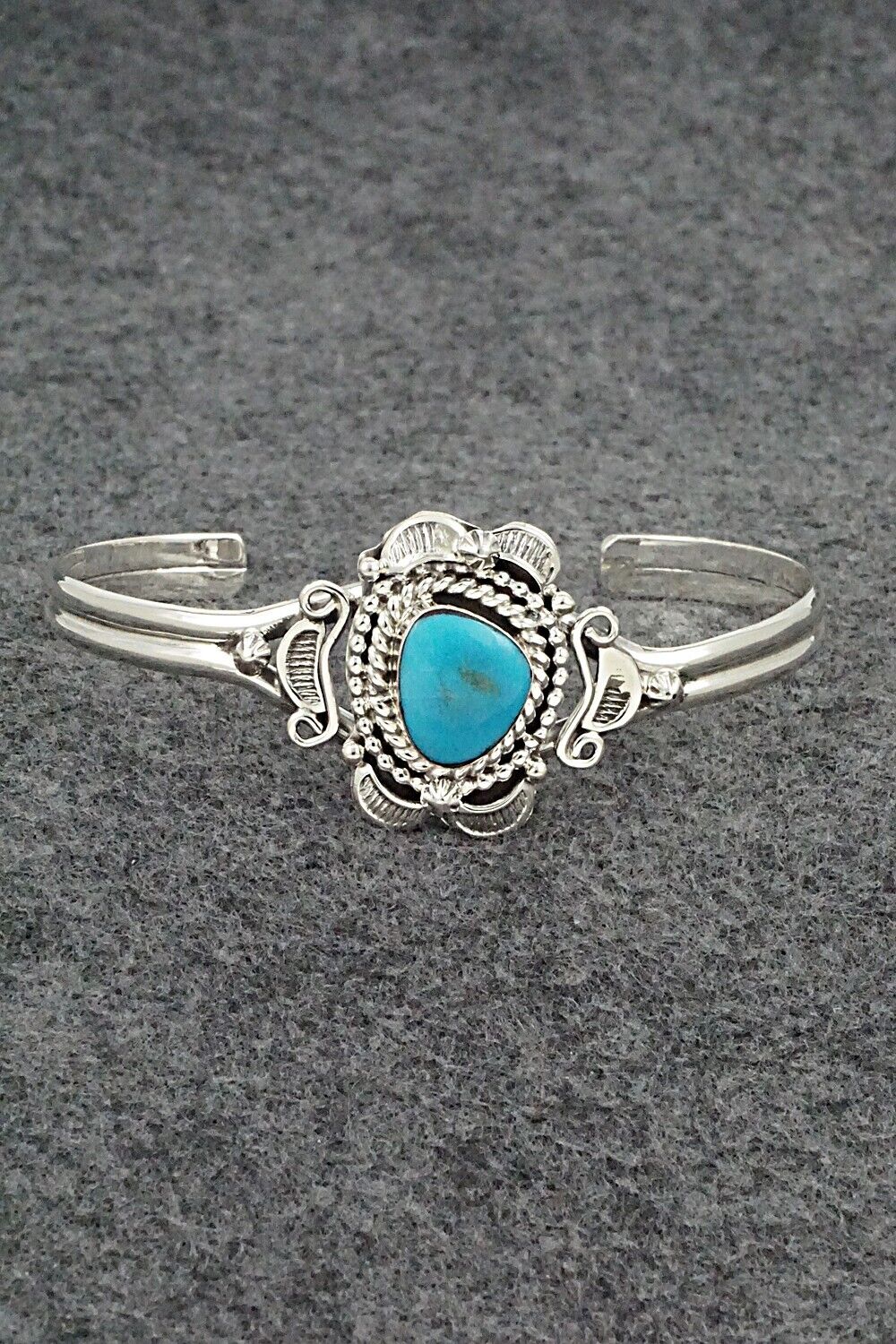 Turquoise & Sterling Silver Bracelet - Jimmy Garcia