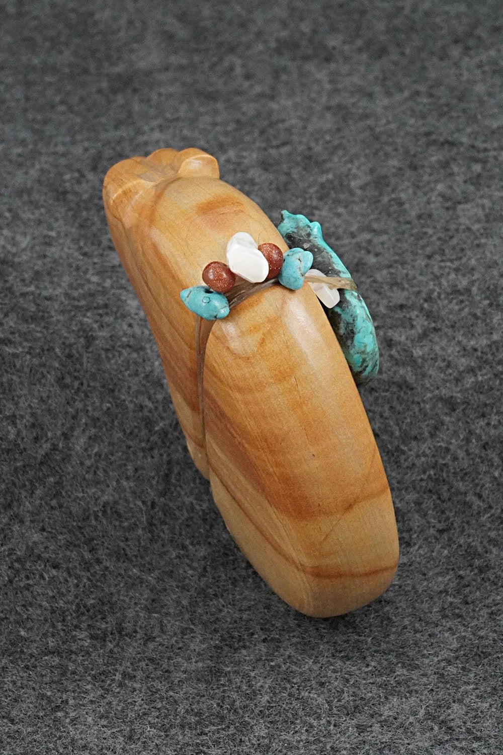 Bear with Cub Zuni Fetish Carving - Paulette & Farlan Quam