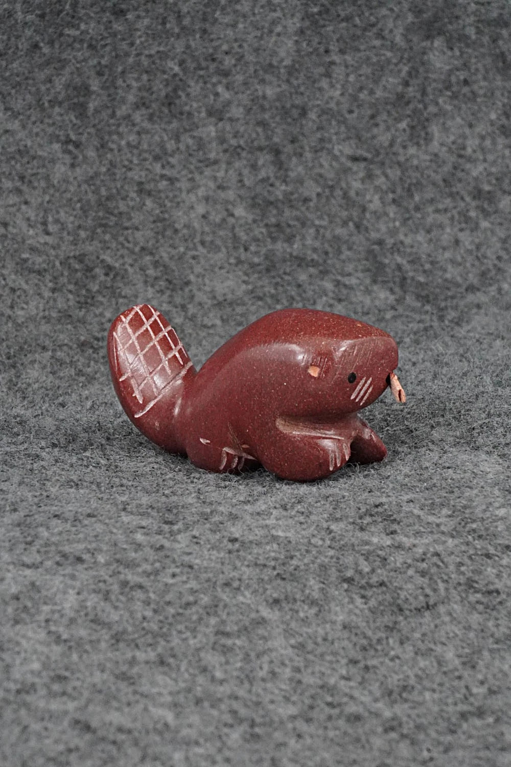 Beaver Zuni Fetish Carving - Justin Red Elk