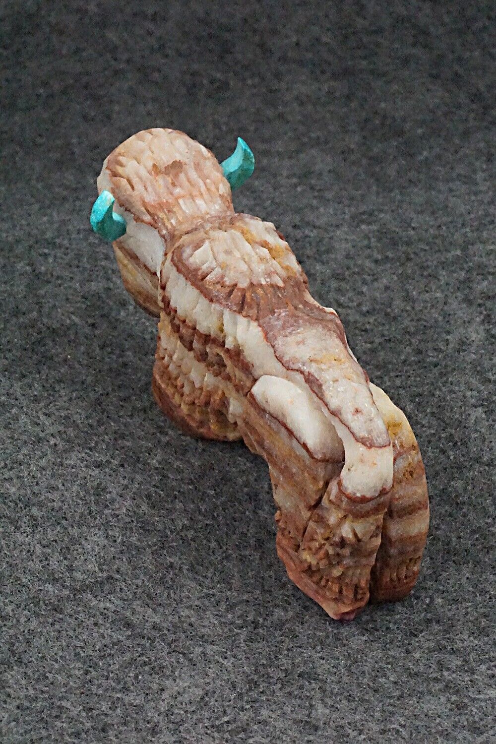 Buffalo Zuni Fetish Carving - Jon Quam
