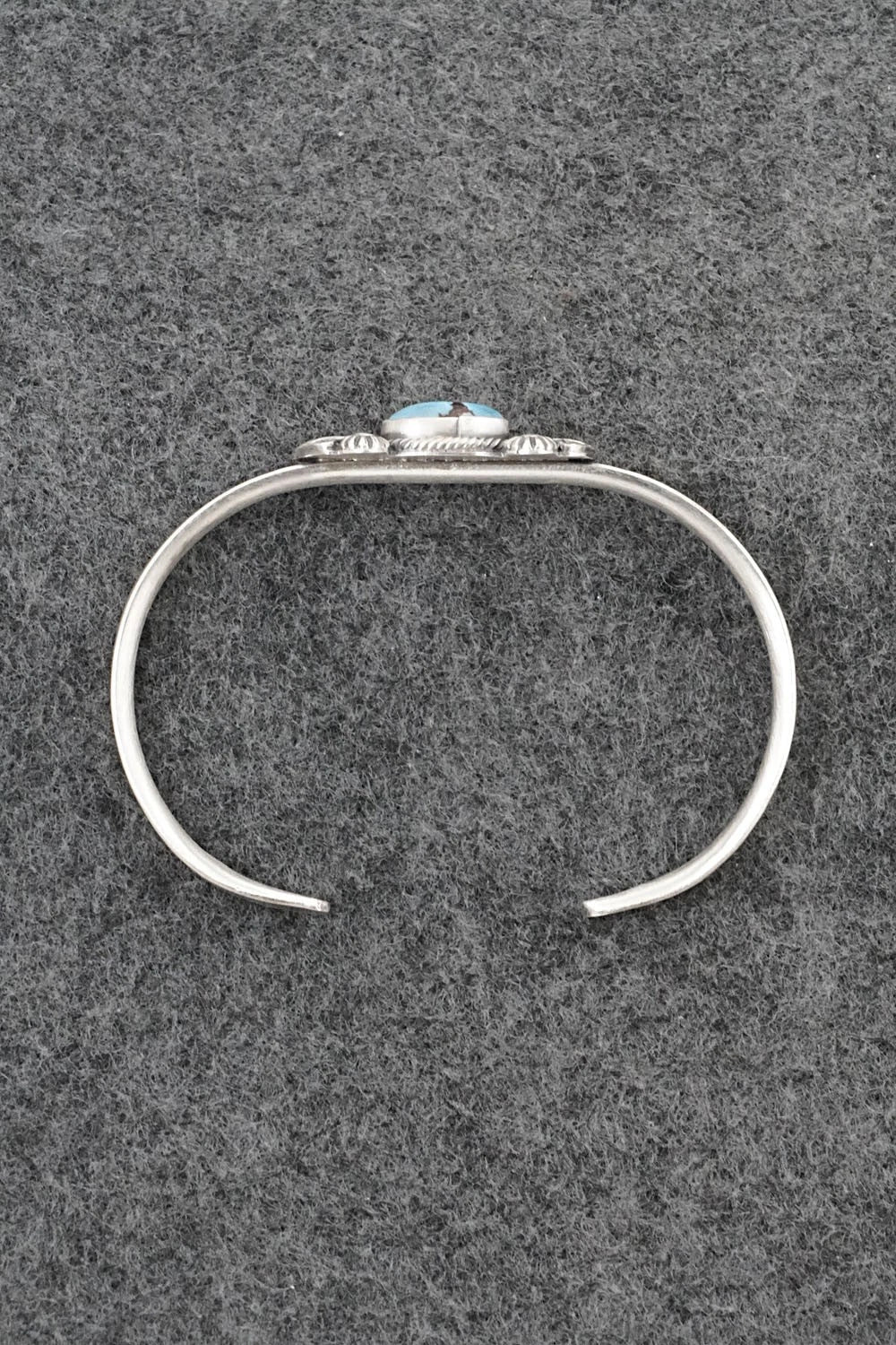 Turquoise & Sterling Silver Bracelet - Genevieve Francisco