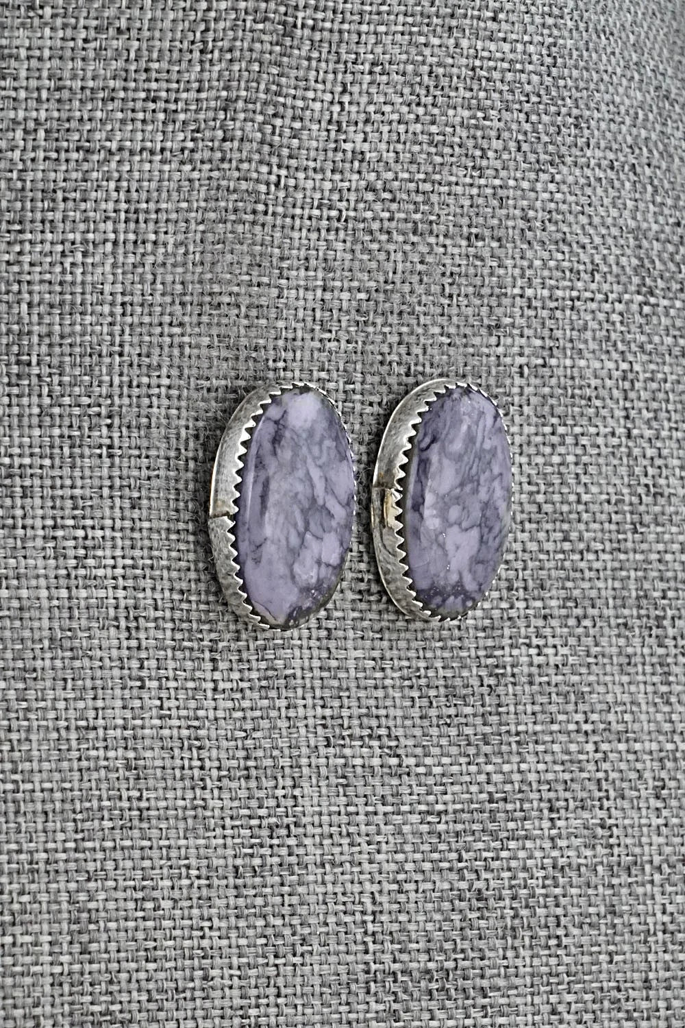 Morado & Sterling Silver Earrings - Murray Hannaweeka