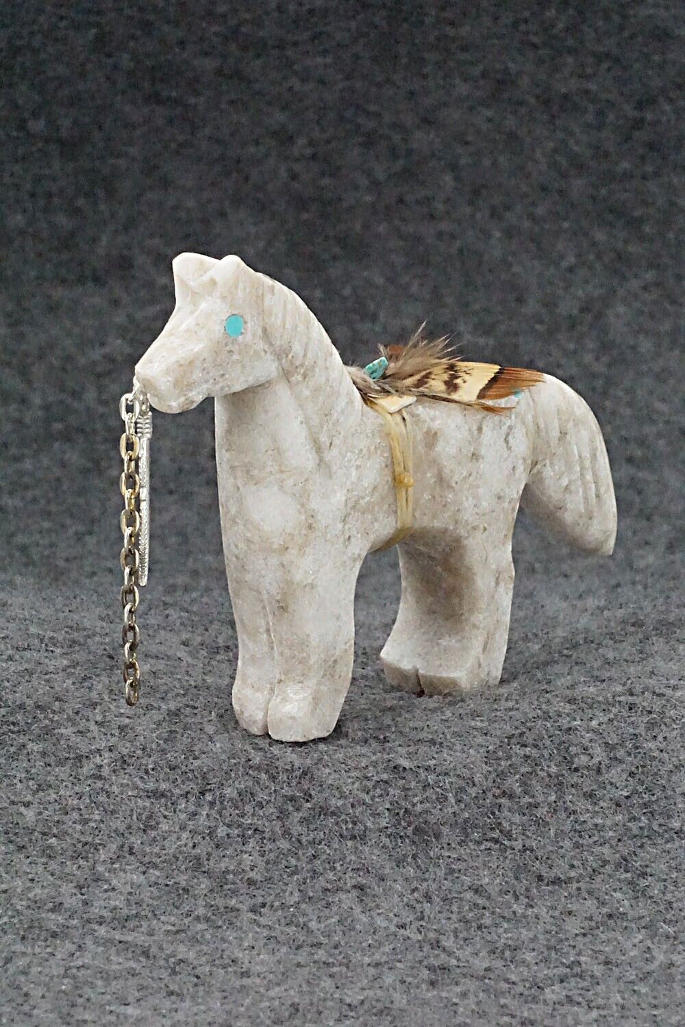 Horse Navajo Fetish Carving - Ben Livingston