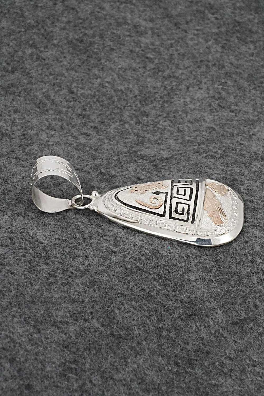 Sterling Silver & Gold Fill Pendant - Allison Manulito