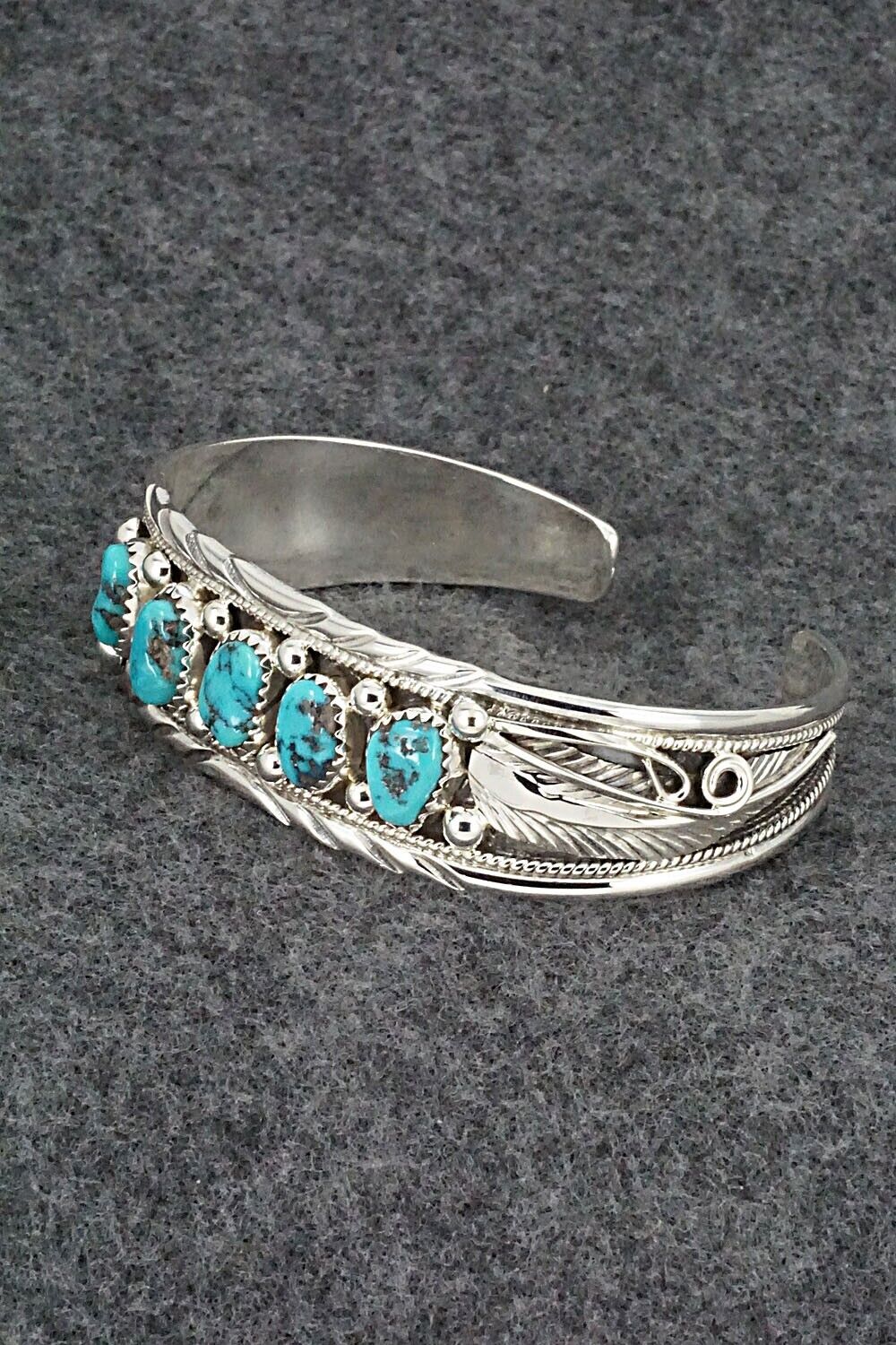 Turquoise & Sterling Silver Bracelet - Davey Morgan