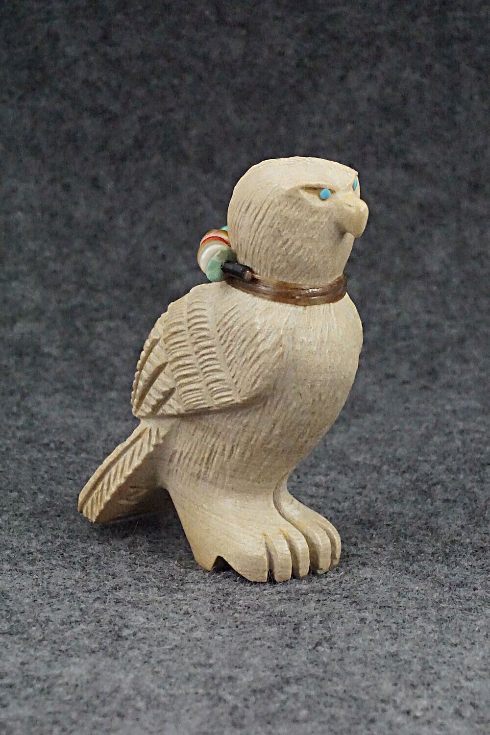 Hawk Zuni Fetish Carving - Douglas Martza