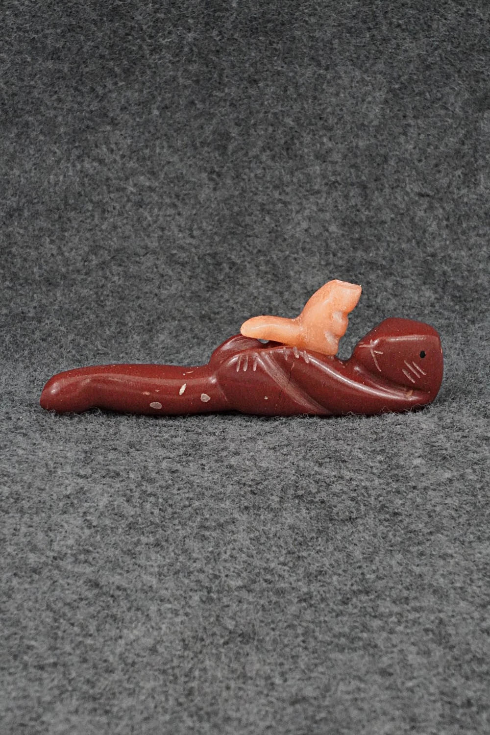 Otter Zuni Fetish Carving - Justin Red Elk
