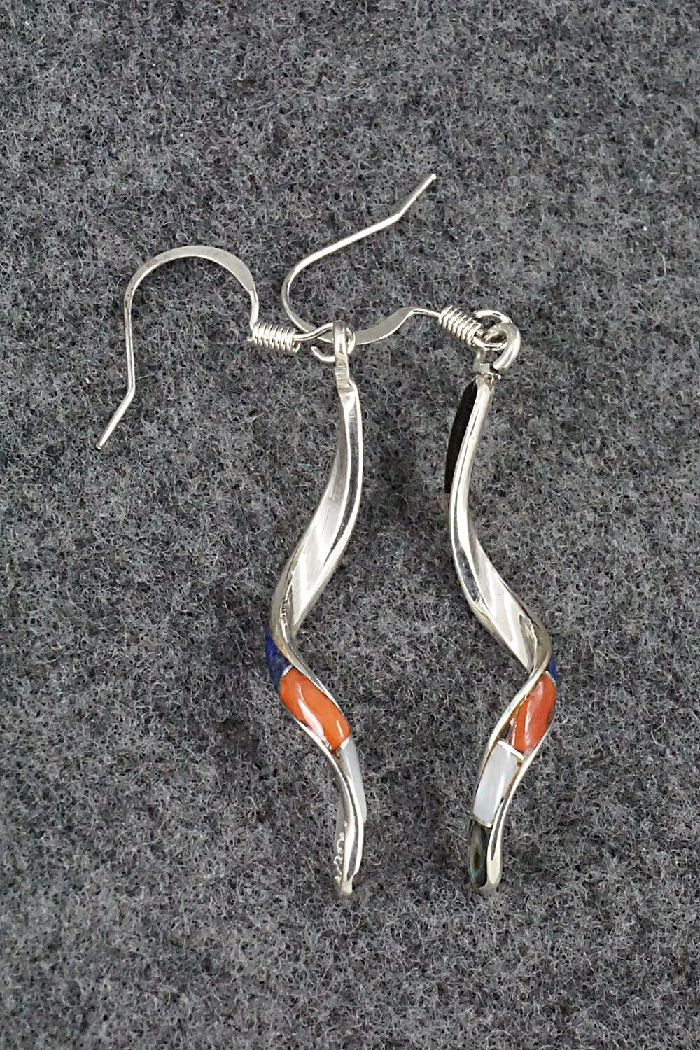 Multi Stone & Sterling Silver Earrings - Ira Johnson