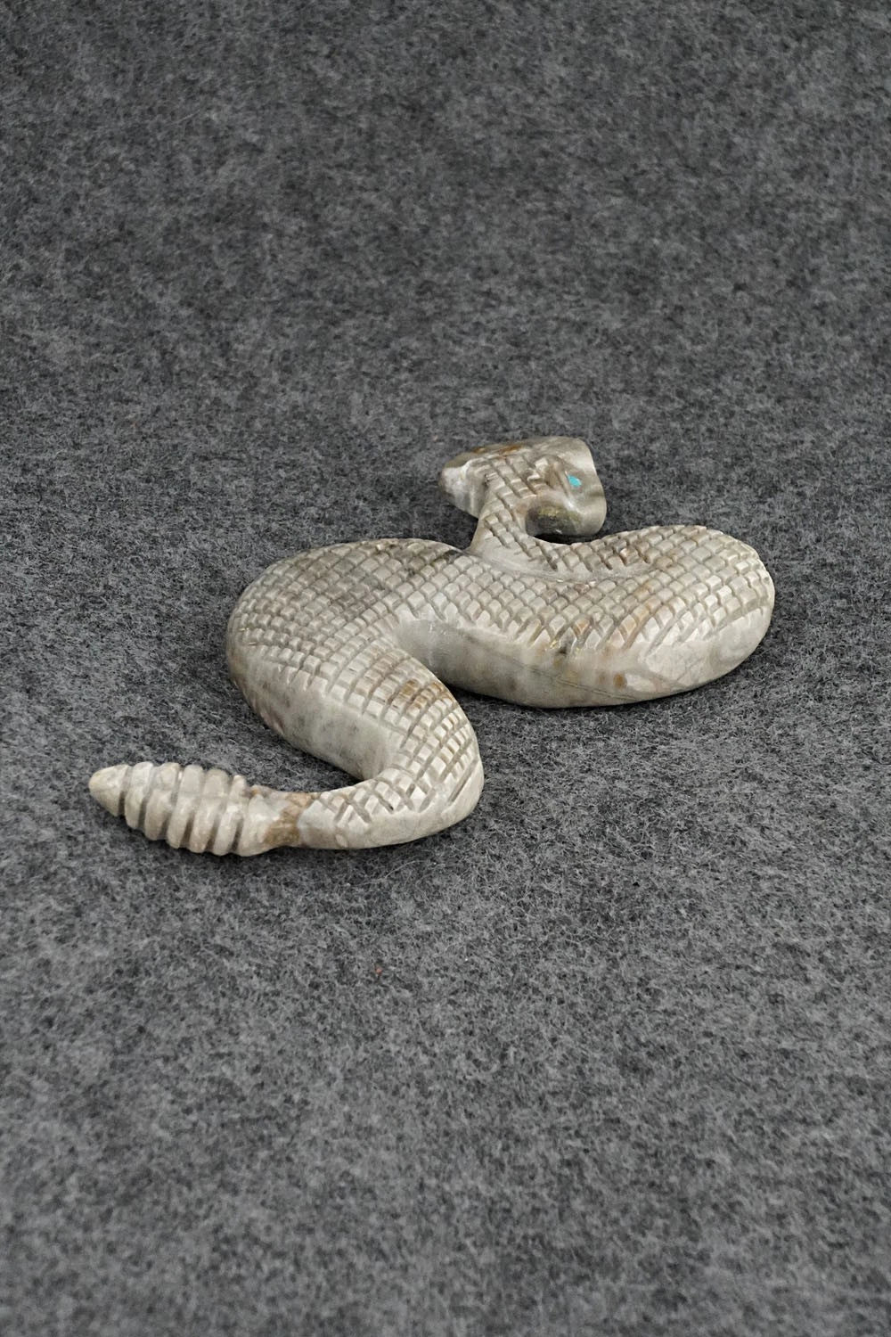 Rattlesnake Zuni Fetish Carving - Paulette & Farlan Quam