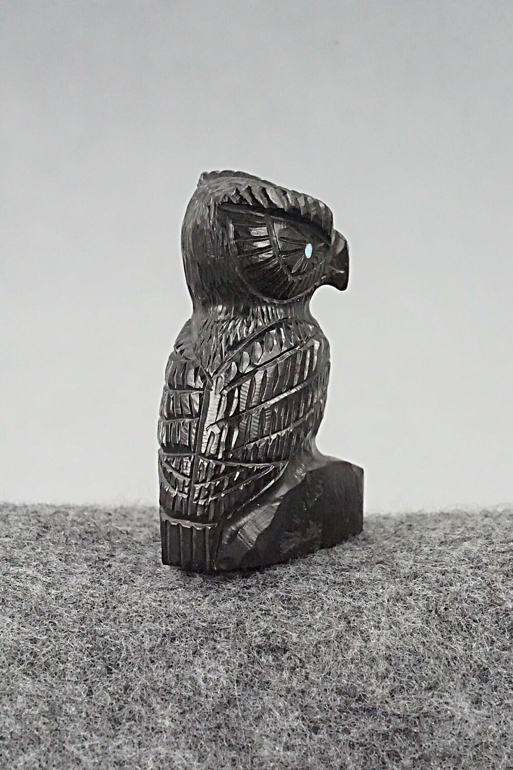 Owl Zuni Fetish Carving - Chris Peina