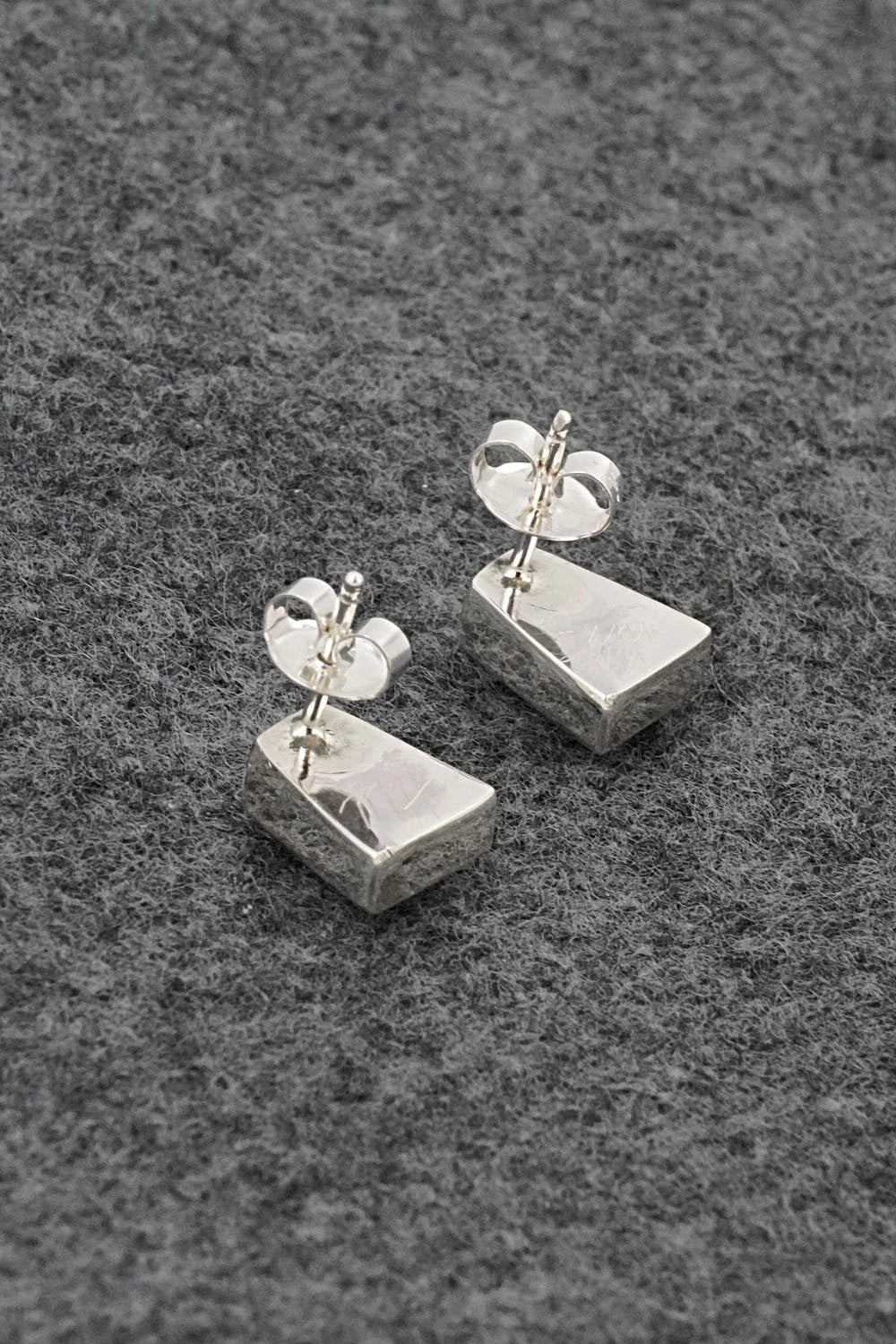 Turquoise and Sterling Silver Earrings - Michelle Haloo