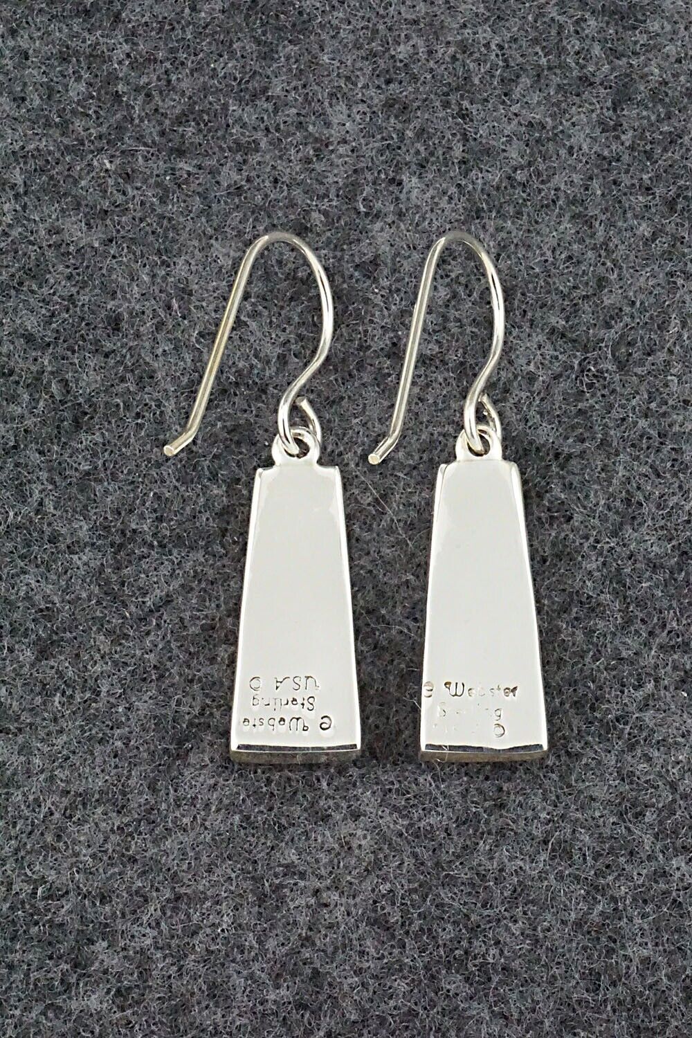 Turquoise & Sterling Silver Earrings - Cathy Webster