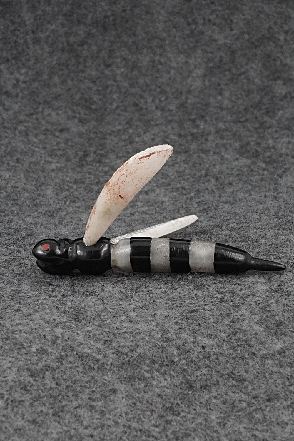 Bee Zuni Fetish Carving - Justin Red Elk
