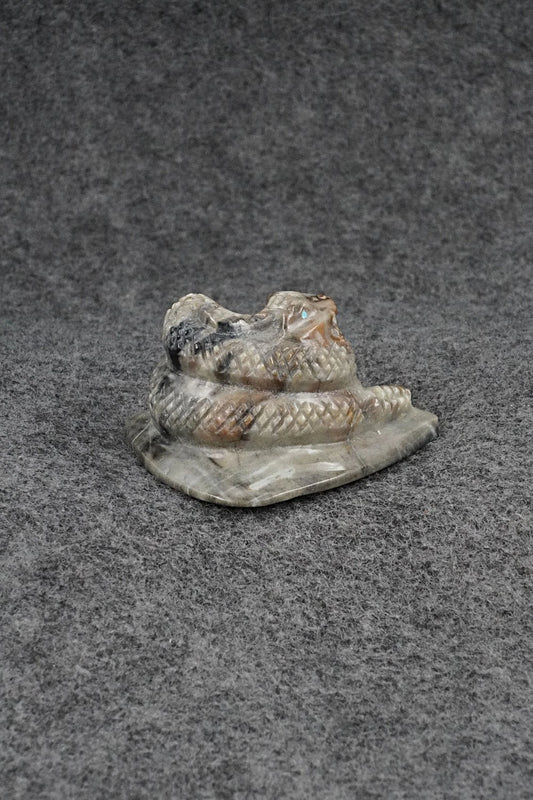 Rattlesnake Zuni Fetish Carving - Paulette & Farlan Quam