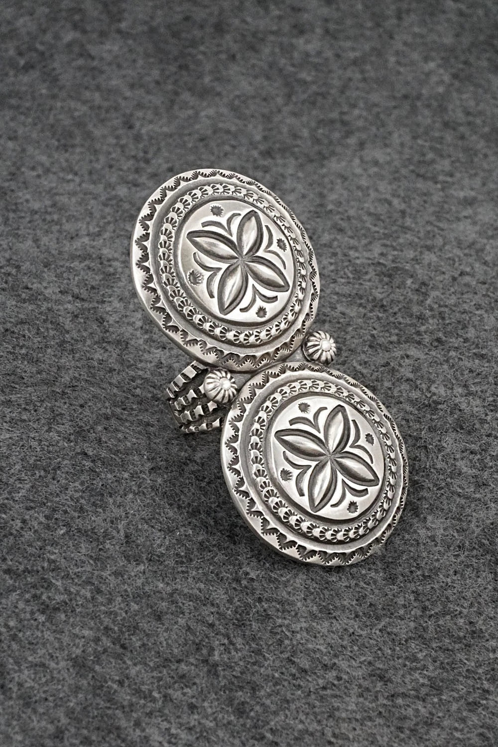 Sterling Silver Ring - Calvin Martinez - Size 8