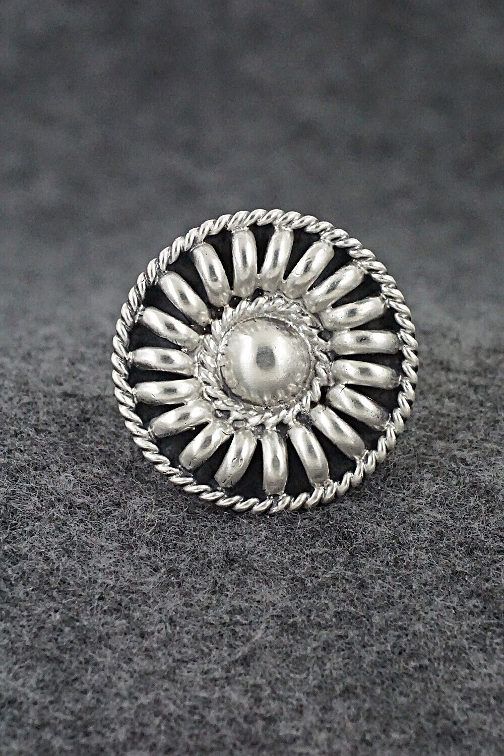 Sterling Silver Ring - Manuel Johnson - Size 8