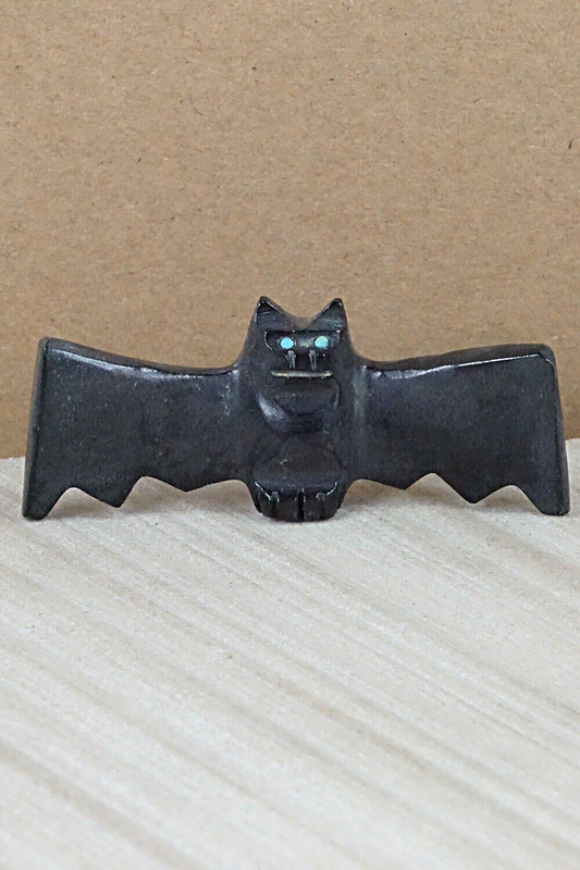 Bat Zuni Fetish Carving - Tim Lementino