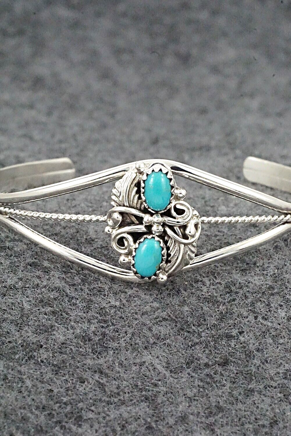 Turquoise & Sterling Silver Bracelet - Judy Largo