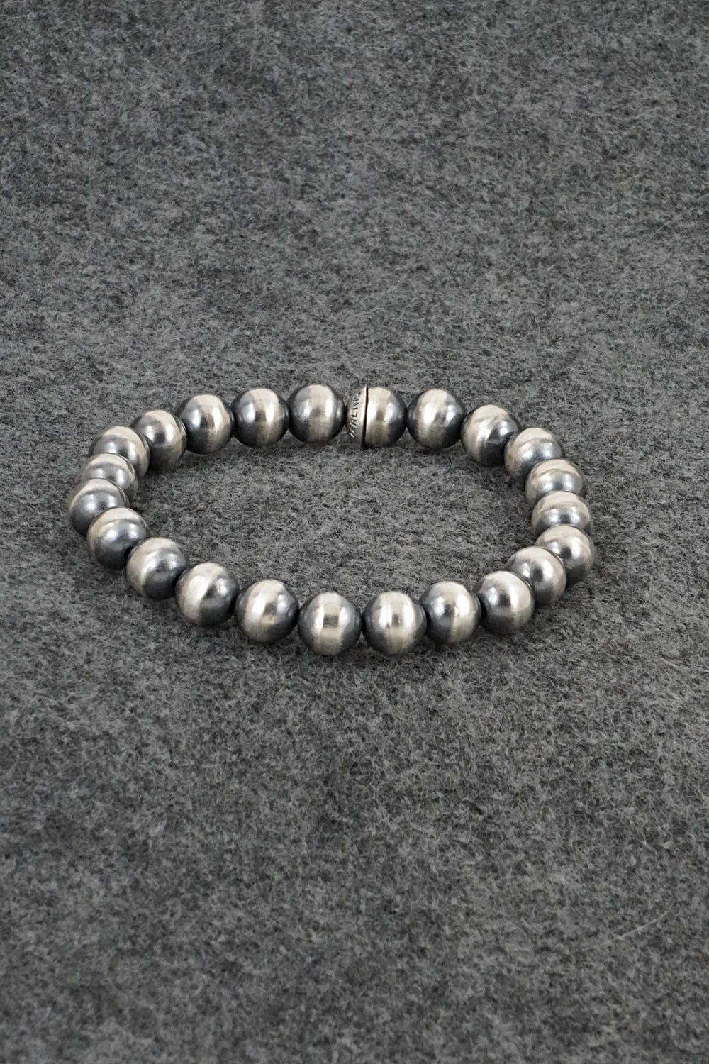 Sterling Silver Navajo Pearl Bracelet - Bryannen Halwood