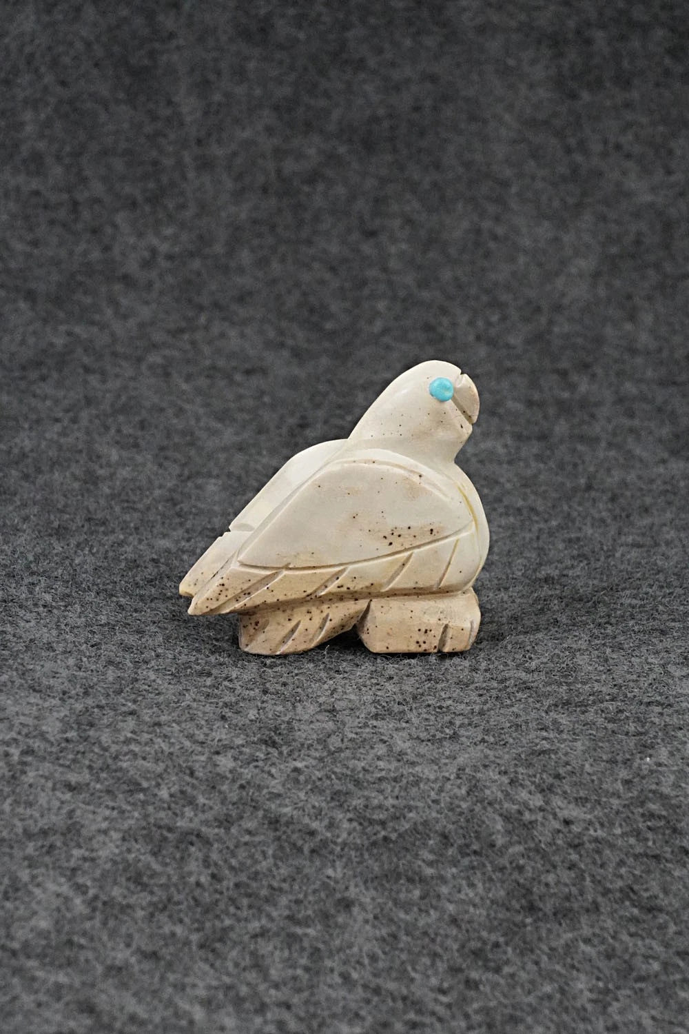 Eagle Zuni Fetish Carving - Cody Chavez