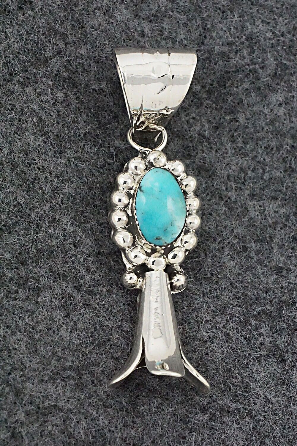 Turquoise & Sterling Silver Pendant - Patsy Lee