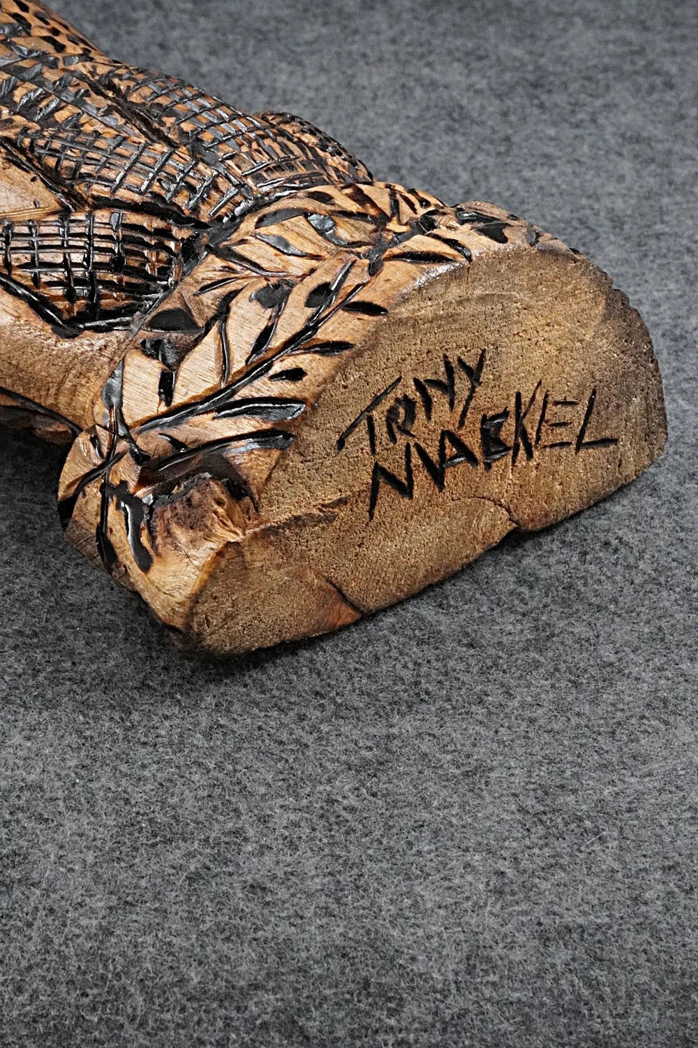 Corn Maiden Zuni Fetish Carving - Tony Mackel