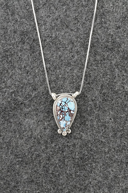 Turquoise & Sterling Silver Necklace - Sharon McCarthy