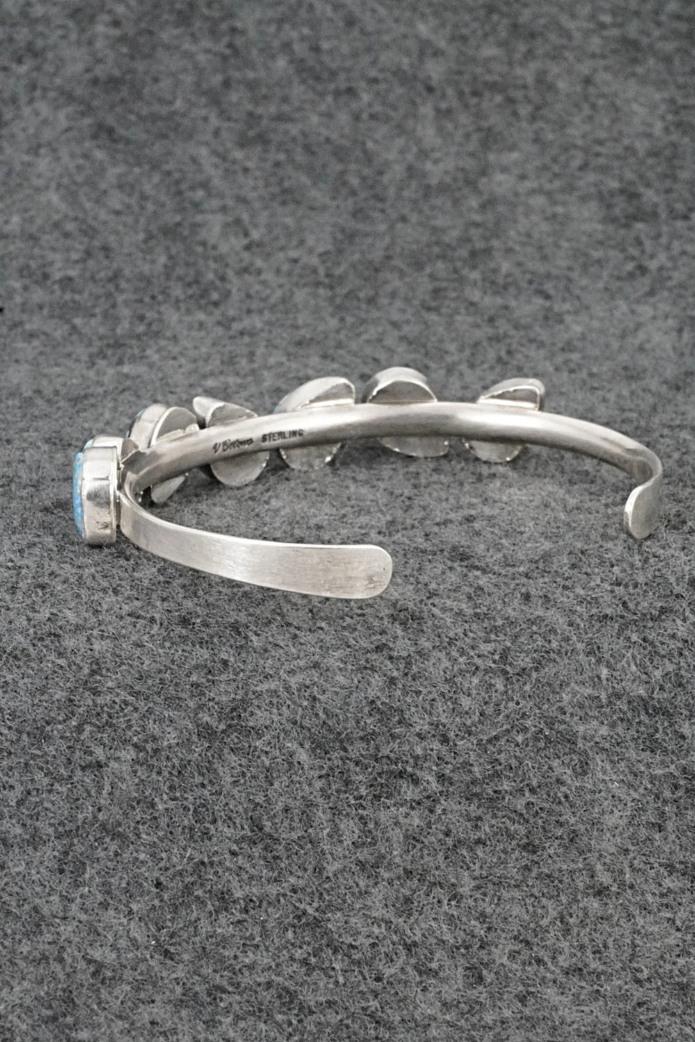 Turquoise & Sterling Silver Bracelet - Verley Betone