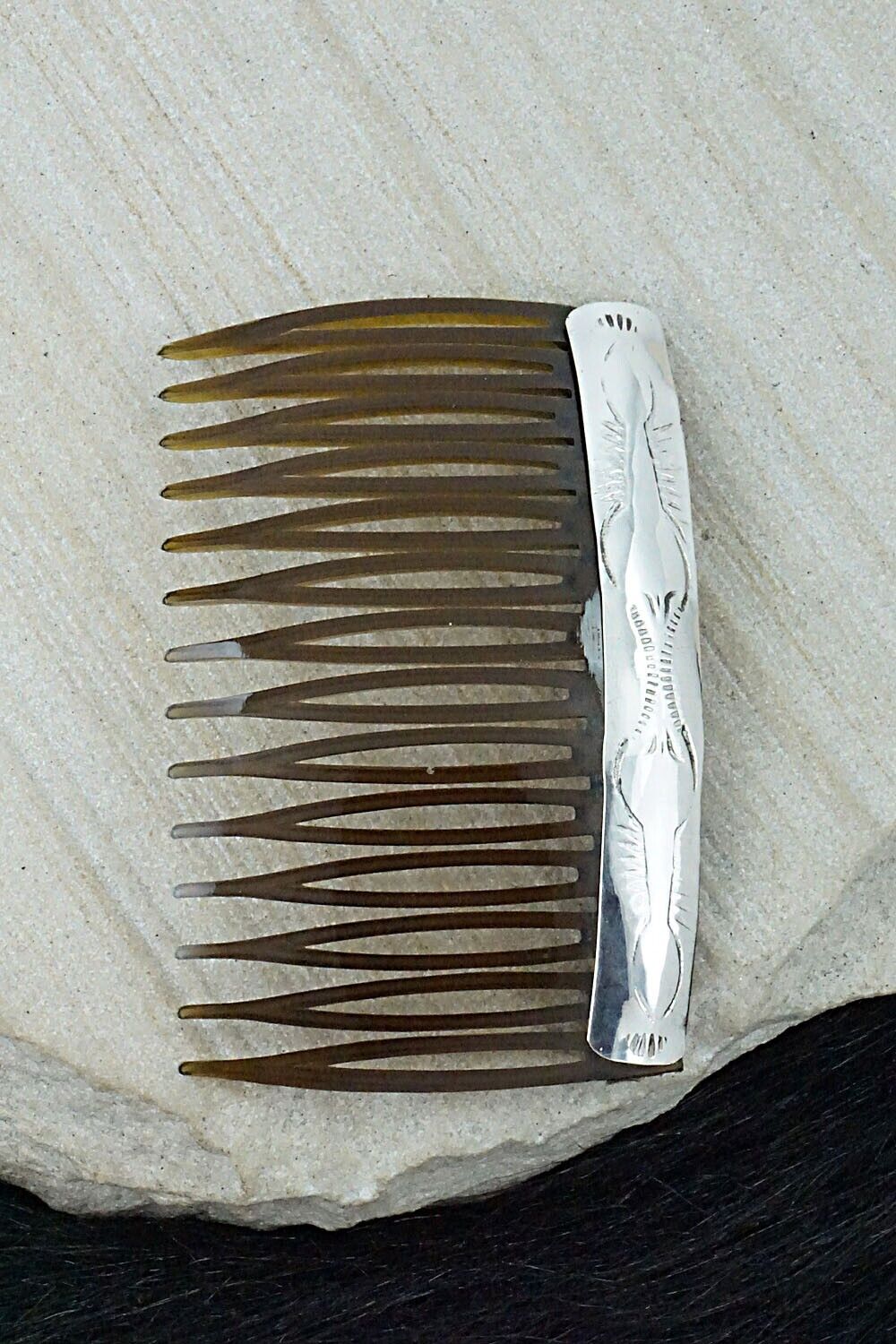 Sterling Silver Hair Combs - Randall Dalgai