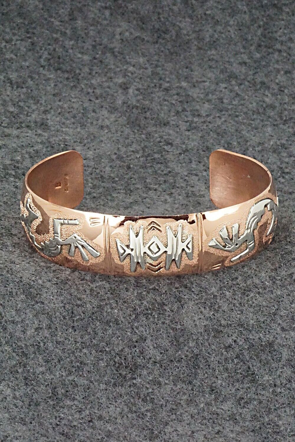 Copper & Sterling Silver Bracelet - Charlene Begay