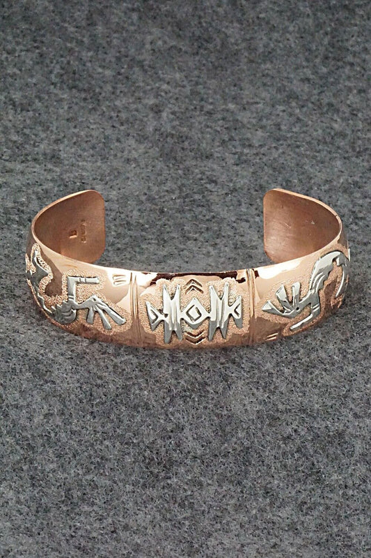 Copper & Sterling Silver Bracelet - Charlene Begay