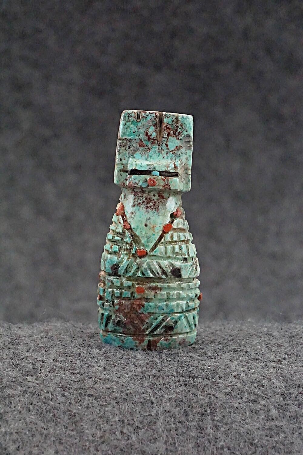 Corn Maiden Zuni Fetish Carving - Carl Etsate