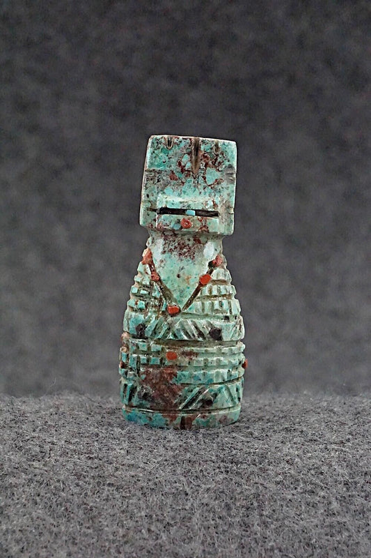 Corn Maiden Zuni Fetish Carving - Carl Etsate