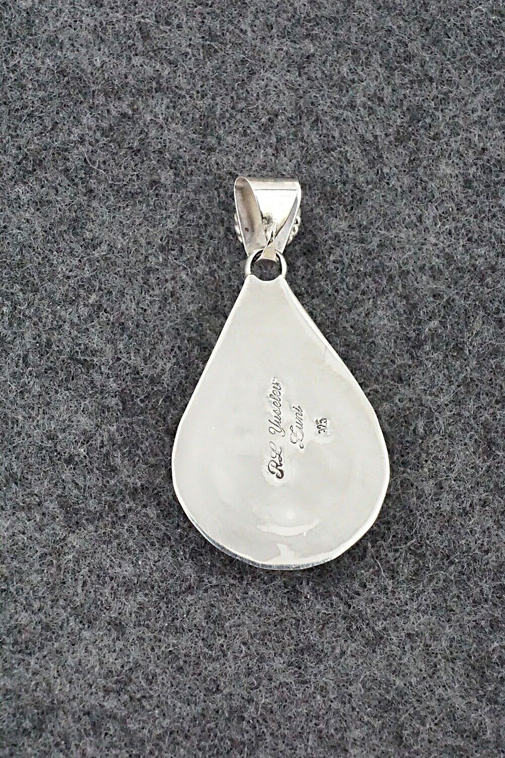 Multi-Stone & Sterling Silver Pendant - Lynette Yuselew