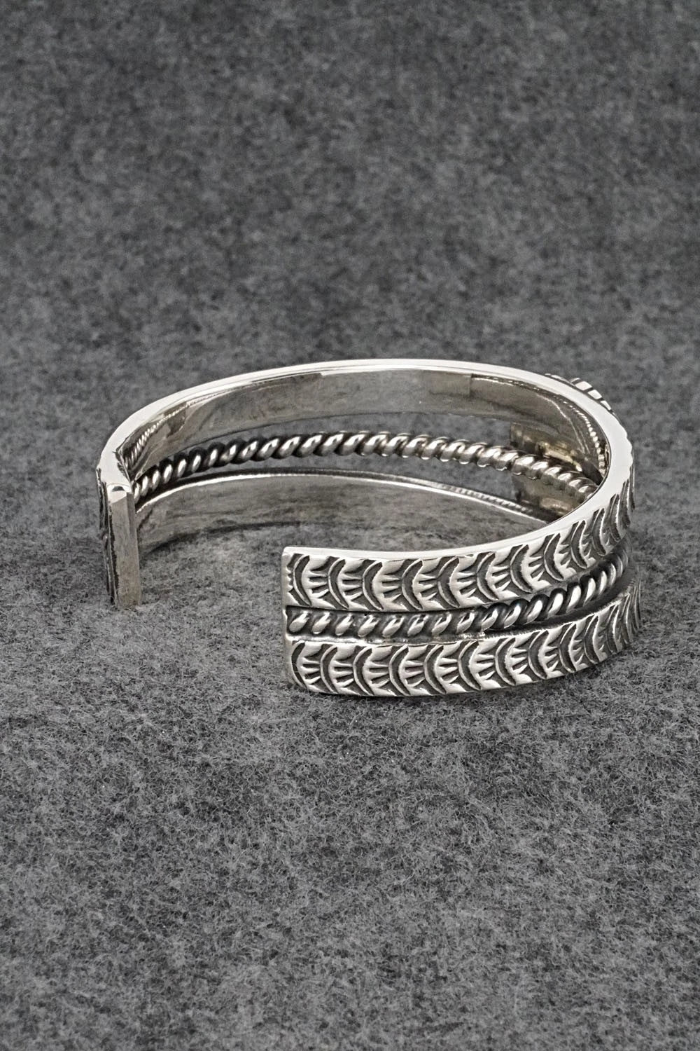 Turquoise & Sterling Silver Bracelet - Roland Dixson