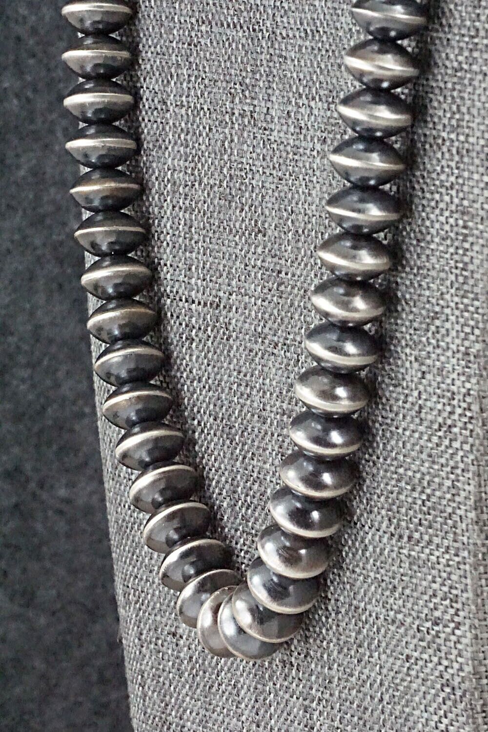 Sterling Silver Navajo Pearl Necklace - Michelle Jameson